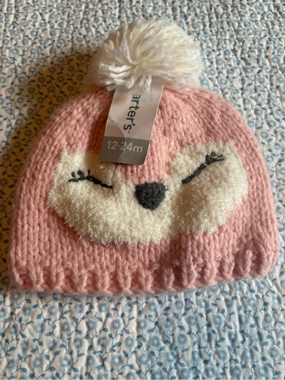 Carter’s Baby Beanie Toboggan with PomPom